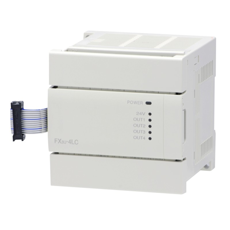 Mitsubishi FX3U-4LC PLC Temperature Control Module | High-Precision Temperature Monitoring