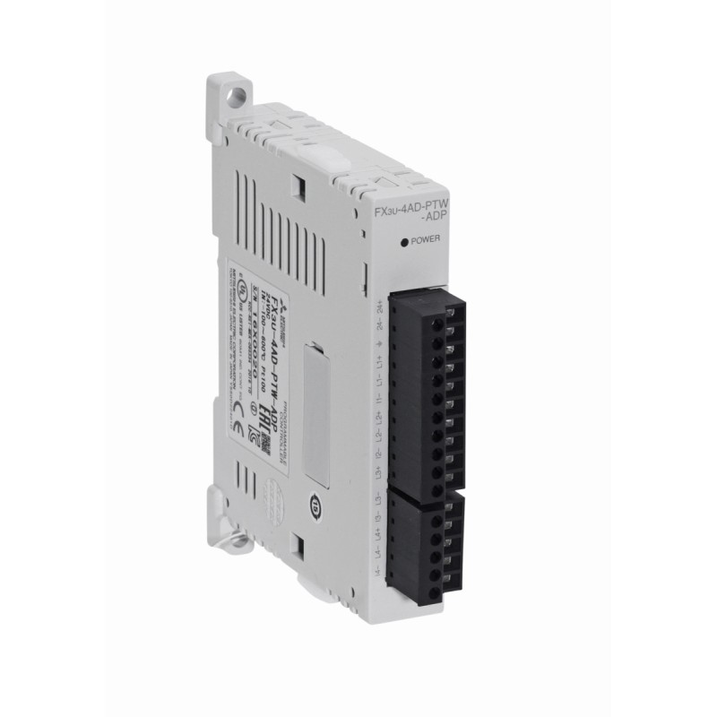 Mitsubishi FX3U-4AD-PTW-ADP Analog Input Module | High-Precision Analog Inputs for FX3U PLC