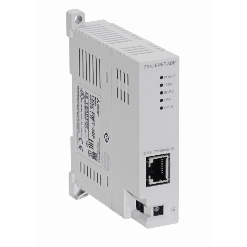 Mitsubishi FX3U-ENET-ADP PLC Ethernet Adapter Module | Enhance FX3U Connectivity