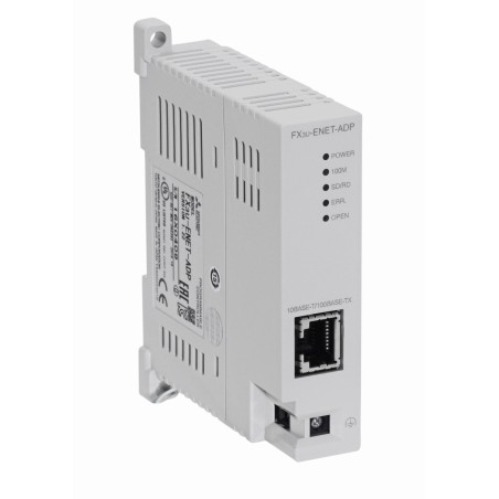 Mitsubishi FX3U-ENET-ADP PLC Ethernet Adapter Module | Enhance FX3U Connectivity