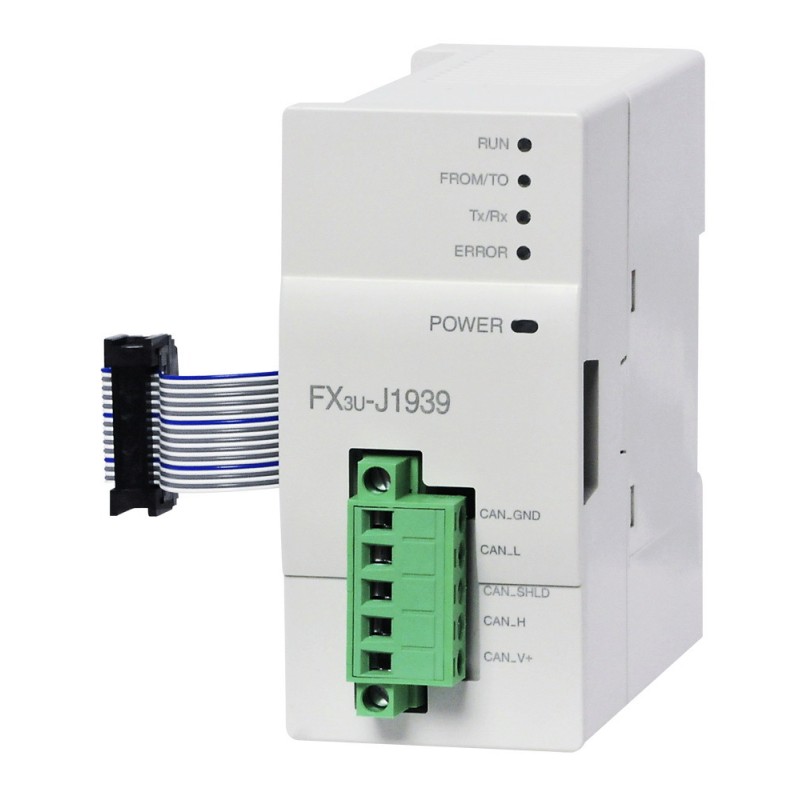 Mitsubishi FX3U-J1939 PLC FX Series Communication Module | High-Speed J1939 Interface