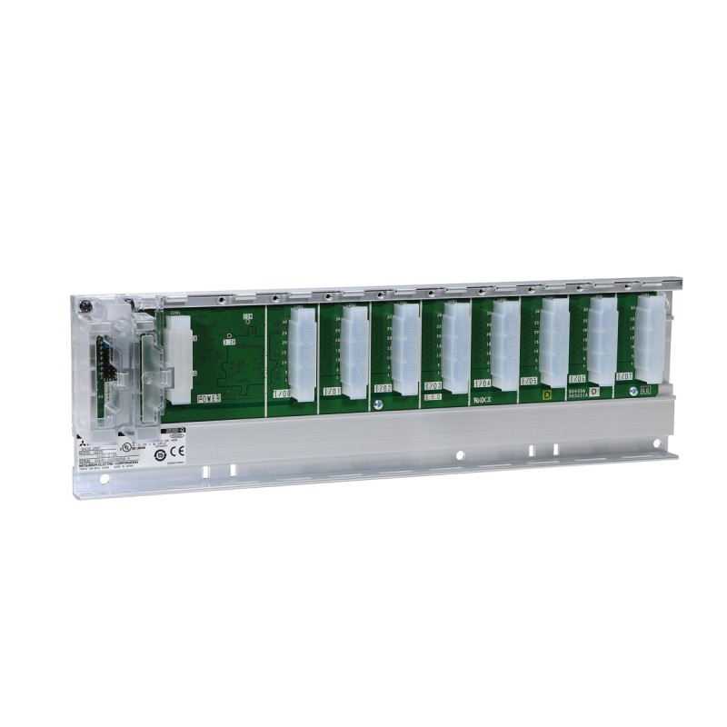 Mitsubishi Q68B PLC Q Series Extension Unit | Power Supply + 8 I/O Slots