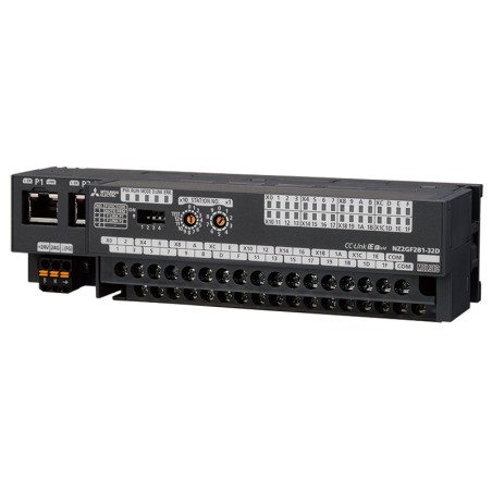 Mitsubishi NZ2GF2B1-32D CC-Link IE Field Network Remote I/O | High-Speed Data Transfer
