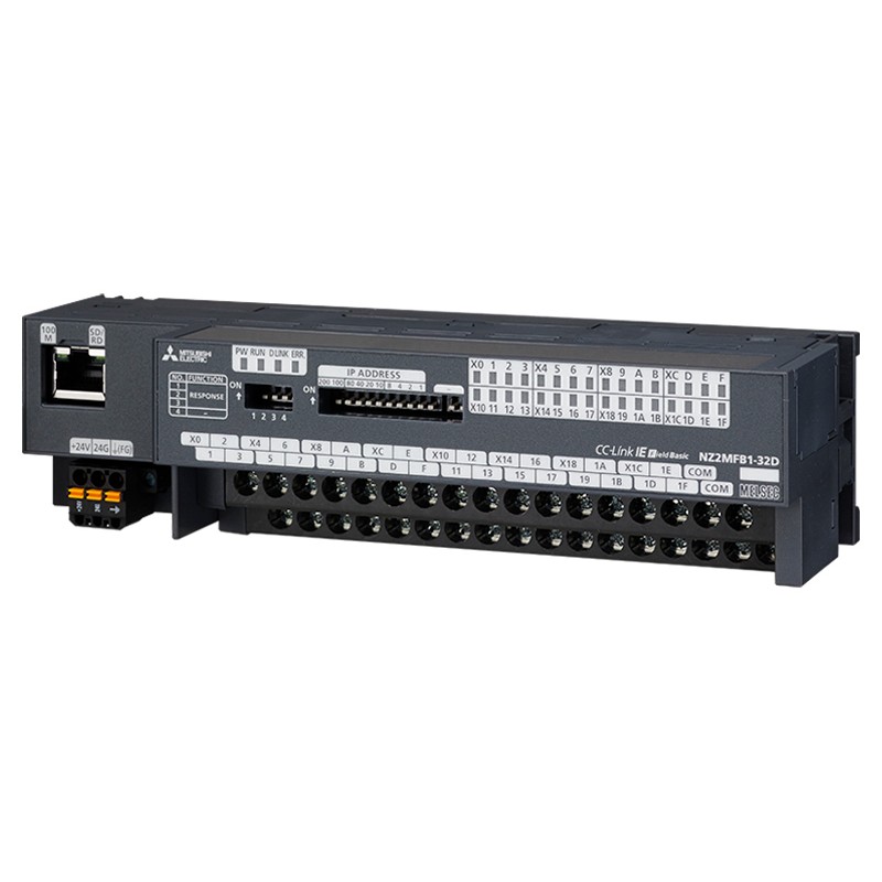 Mitsubishi NZ2MFB1-32D PLC CC-Link IE Field Basic | High-Performance Industrial Controller