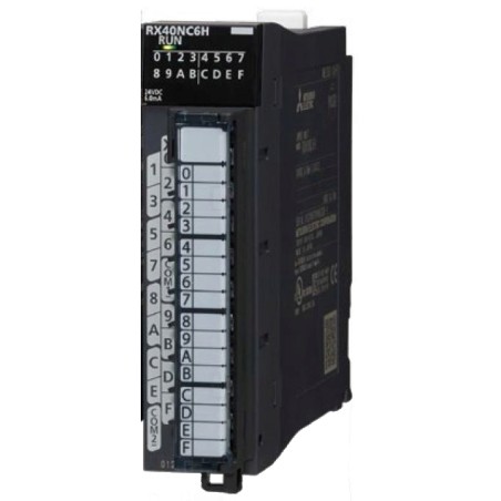 Mitsubishi RX40NC6H PLC iQ-R Series | High-Speed 16-Point DC Output Module