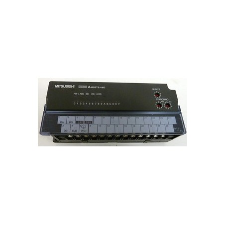 Mitsubishi AJ65BTB1-16D PLC CC-Link I/O Module | 16 Inputs | Sink/Source | 1-Wire