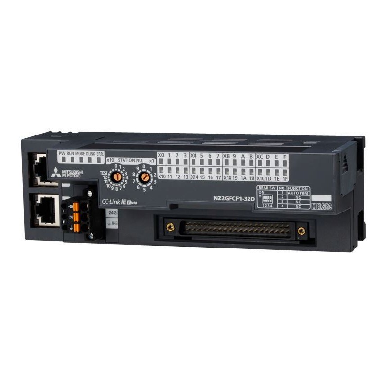 Mitsubishi NZ2GFCF1-32D PLC | High-Speed CC-Link IE Field DC Input, 32 Points