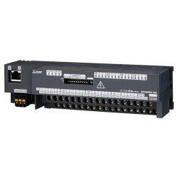Mitsubishi NZ2MFB2-16A PLC | CC-Link IE Field Basic | 16 AC Inputs | AC100–120V | Screw Terminal