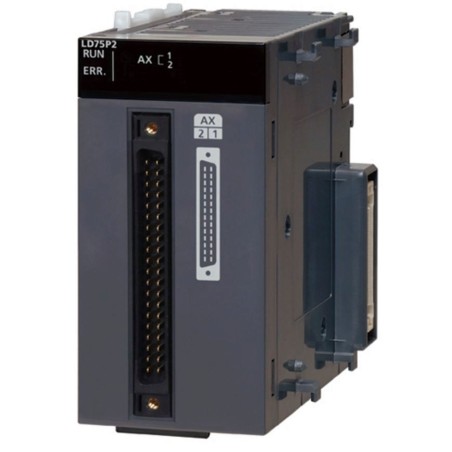 Mitsubishi LD75P2 PLC L-Series Positioning Module | 2 Axis, 200 kpps Output