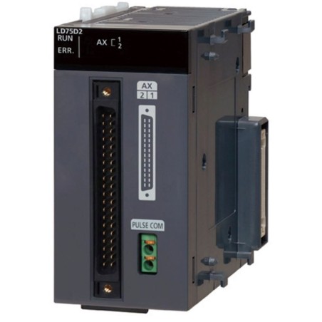 Mitsubishi LD75D2 PLC L-Series Positioning Module | High-Speed 2-Axis Control | Differential Driver