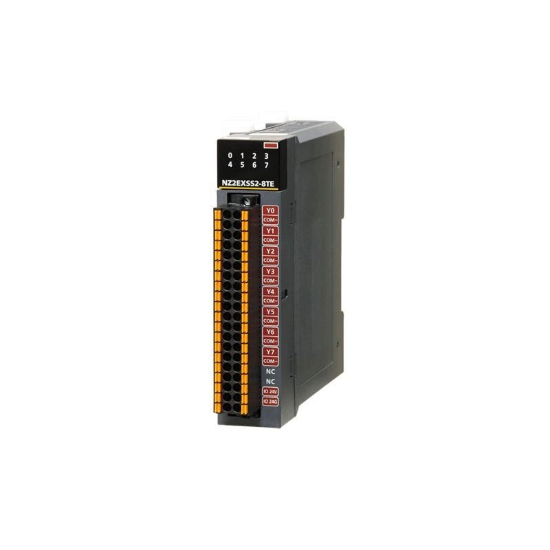 Mitsubishi NZ2EXSS2-8TE PLC CC-Link IE Field Safety Extended Output Module | High Performance Safety Module