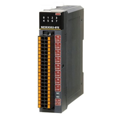 Mitsubishi NZ2EXSS2-8TE PLC CC-Link IE Field Safety Extended Output Module | High Performance Safety Module