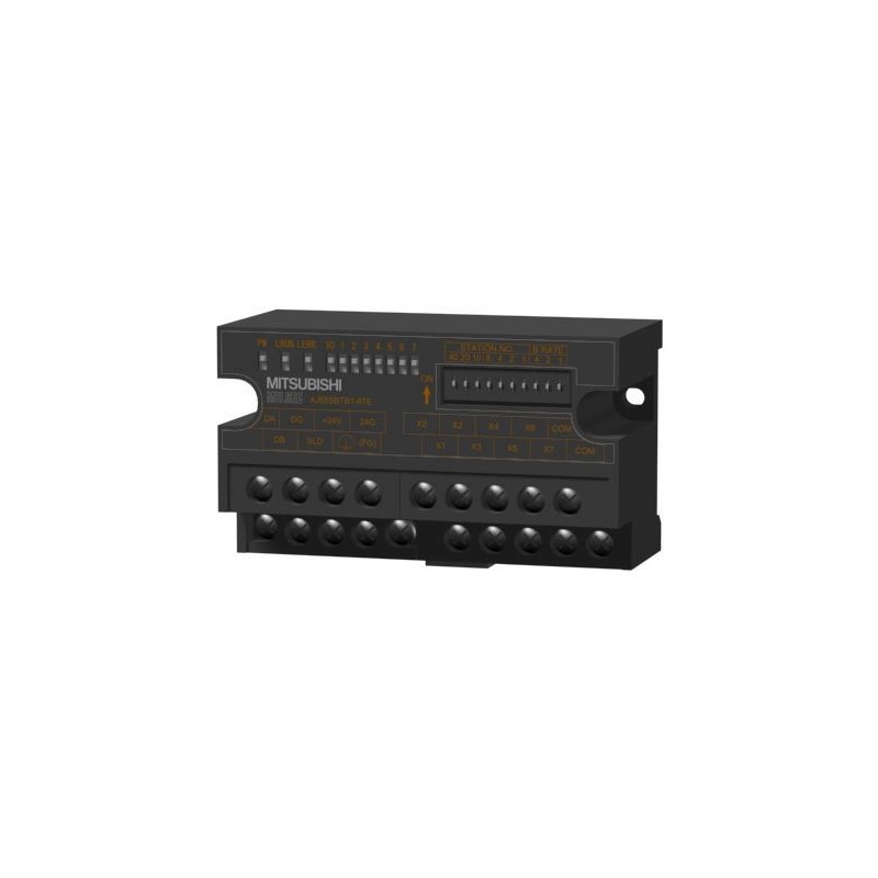 Mitsubishi AJ65SBTB1-8TE PLC CC-Link Compact I/O Module | Industrial Automation