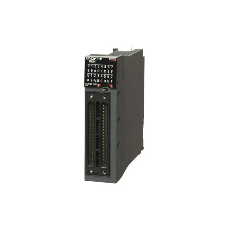Mitsubishi RY42PT1PC PLC iQ-R Series | 64-Point Transistor Source Output Module