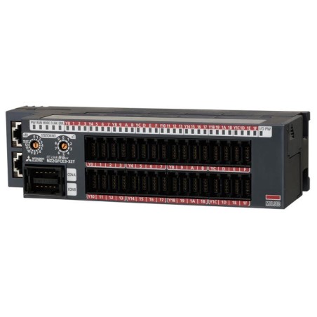 Mitsubishi NZ2GFCE3-32T PLC | 32 Points Transistor Sink | CC-Link IE Field | e-CON Connector