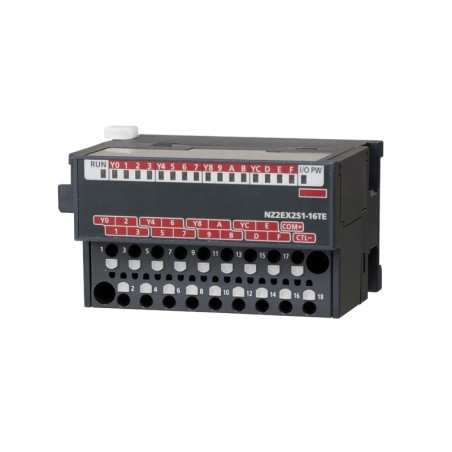 Mitsubishi NZ2EX2S1-16TE PLC CC-Link IE Field Extension Module | High-Speed I/O Expansion