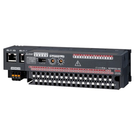 Mitsubishi NZ2GF2S2-16S CC-Link IE Field Network Remote I/O | High-Speed Industrial I/O Module