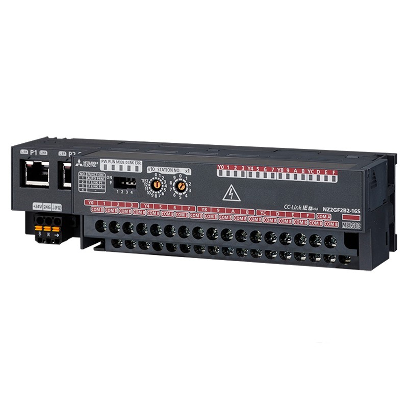 Mitsubishi NZ2GF2B2-16S | CC-Link IE Field Network Remote I/O | Triac Output Module