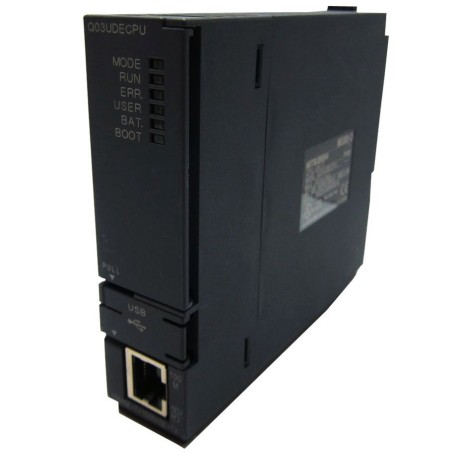 Mitsubishi Q03UDECPU PLC Q Series iQ CPU Module | High-Speed Automation Control