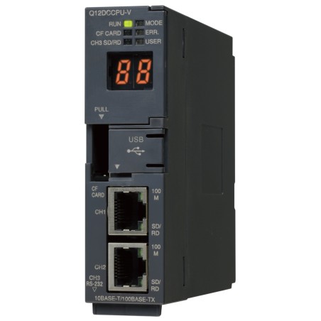 Mitsubishi Q12DCCPU-V PLC Q Series CPU Module | High-Speed Industrial Controller