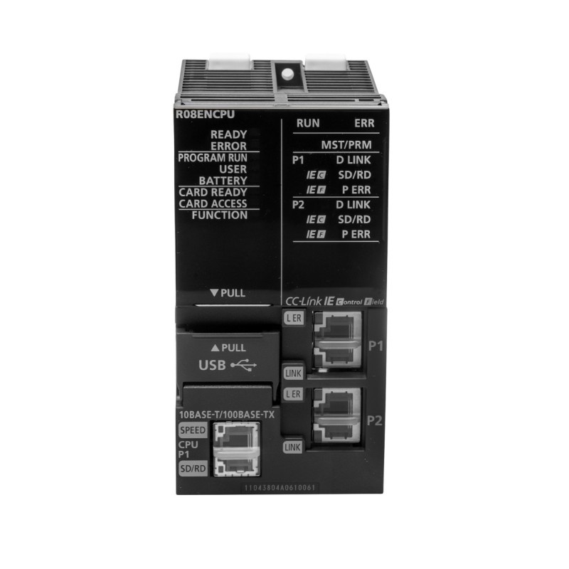 Mitsubishi R08ENCPU PLC iQ-R Series CPU | High-Speed Automation Control