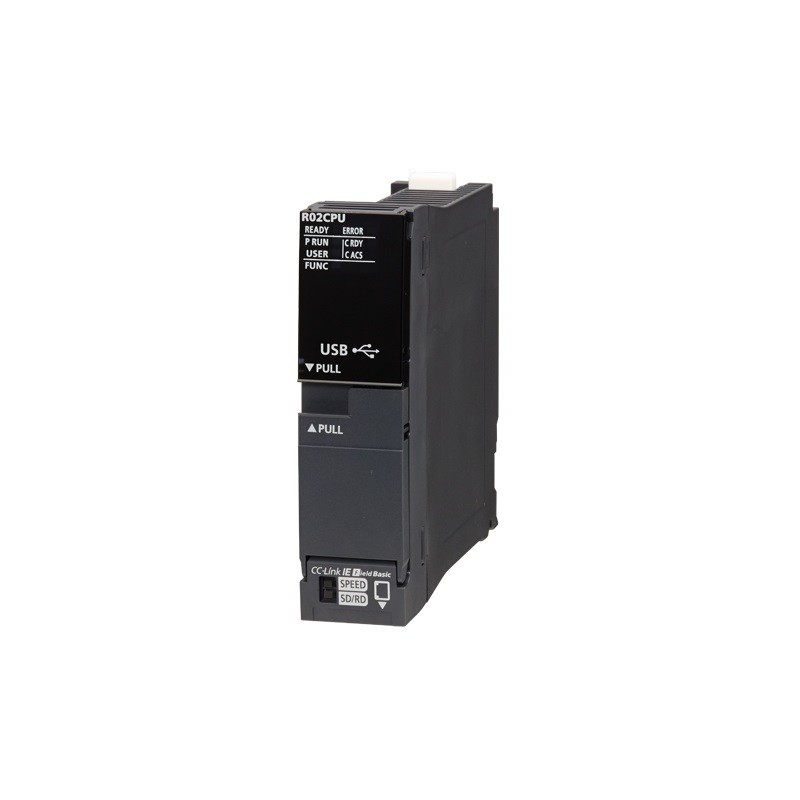 Mitsubishi R02CPU PLC iQ-R CPU Module - High-Speed Industrial Controller