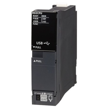 Mitsubishi R02CPU PLC iQ-R CPU Module - High-Speed Industrial Controller