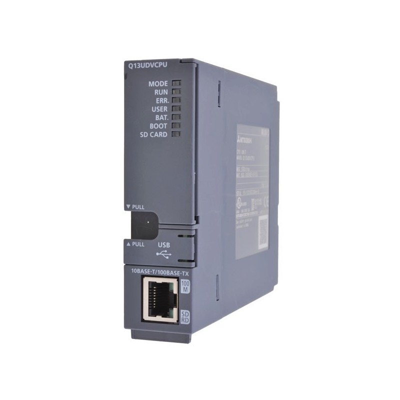 Mitsubishi Q13UDVCPUC PLC Q Series iQ CPU Module | Advanced Industrial Automation
