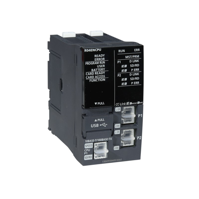 Mitsubishi R04ENCPUC PLC iQ-R Series | High-Performance CPU with 40K Steps, CC-Link IE