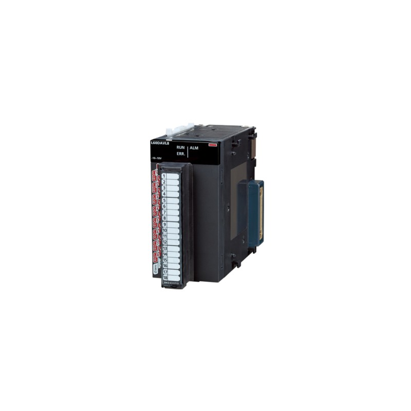Mitsubishi L60DAVL8 PLC | Analog Output Module | 8 Channel Outputs