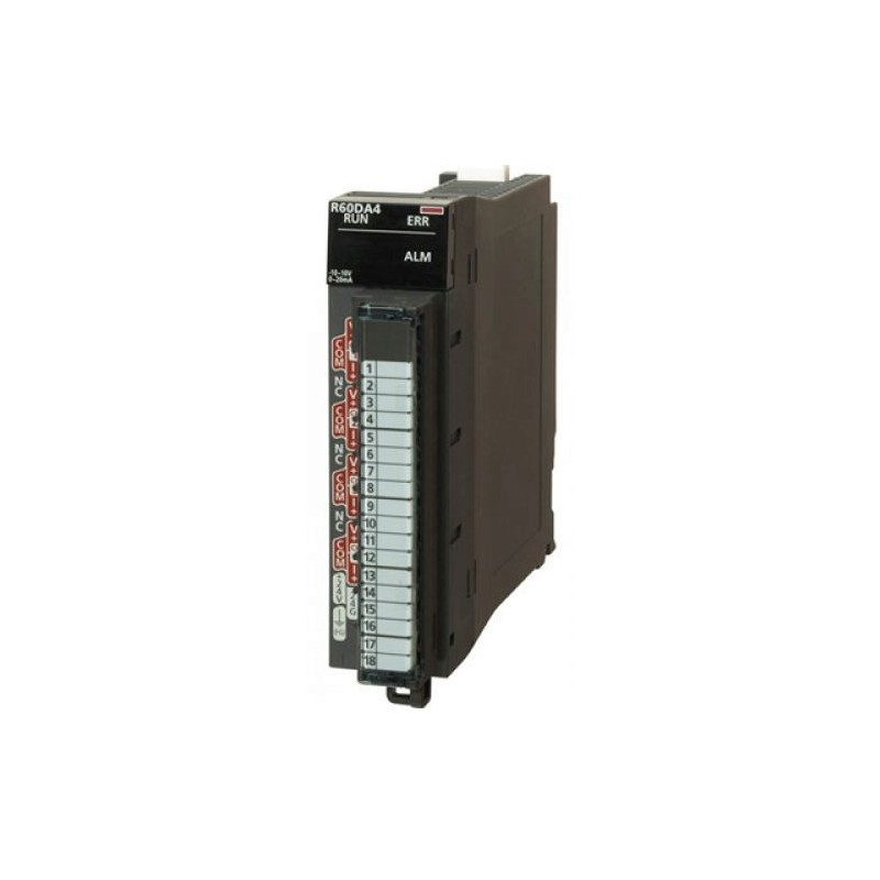 Mitsubishi R60DA4 PLC iQ-R Series Analog Output Module | Precision Control