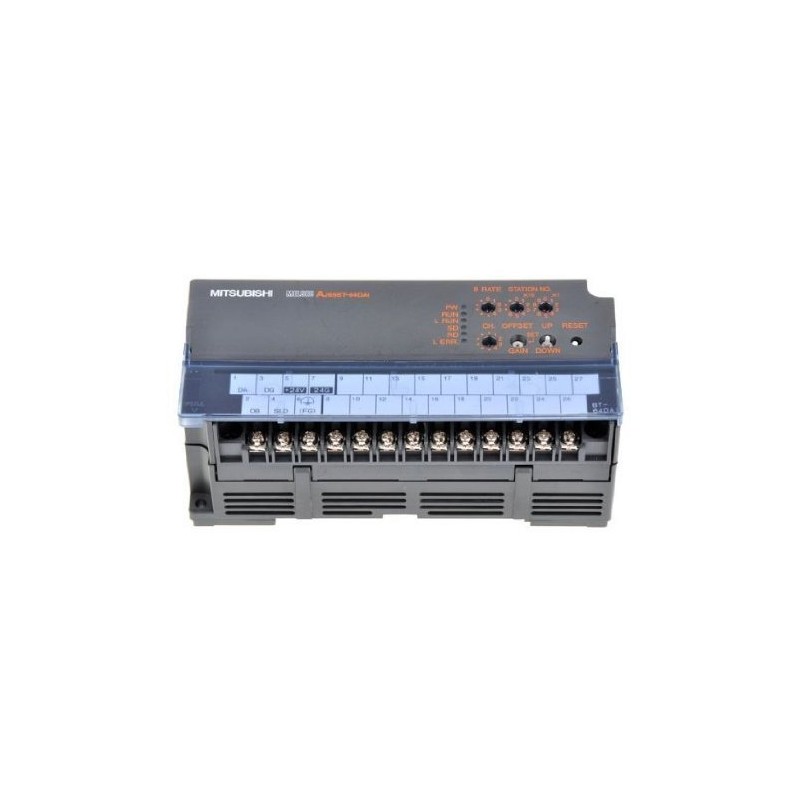 Mitsubishi AJ65BT-64DAI PLC CC-Link I/O Module | Analog Output 4-20 mA