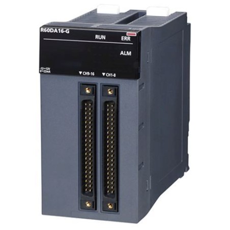 Mitsubishi R60DA16-G iQ-R Series Analog Output Module | 16 Channel High Precision