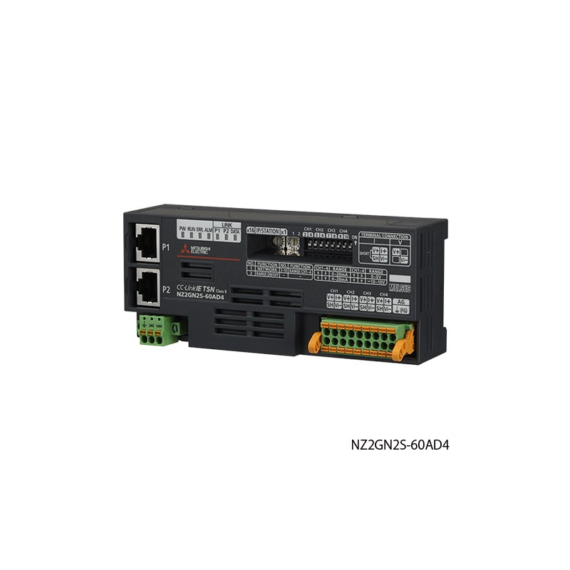 Mitsubishi NZ2GN2S-60AD4 PLC Remote Analog Input Module | High-Precision Analog Data Acquisition