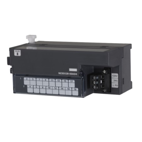 Mitsubishi NZ2EX2B-60AD4 PLC CC-Link IE Field Ext. I/O Module - Enhanced Industrial Automation