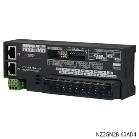 Mitsubishi NZ2GN2B-60AD4 PLC Remote Analog Input Module | High-Resolution Analog Inputs