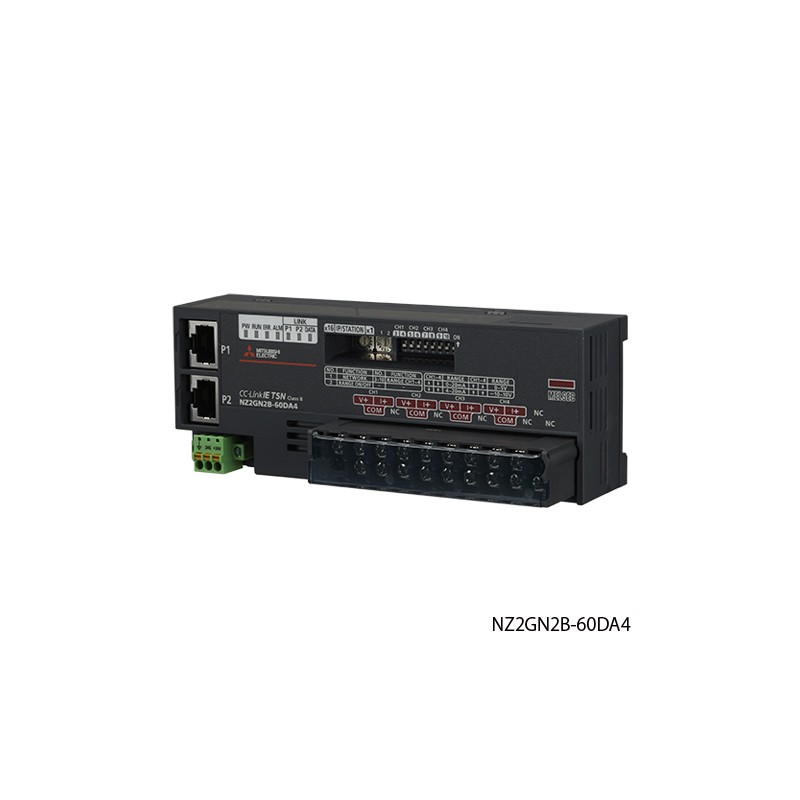 Mitsubishi NZ2GN2B-60DA4 PLC Remote Analog Output Module | High-Precision Analog Control