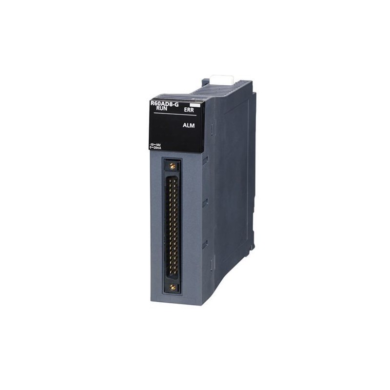 Mitsubishi R60AD8-GC PLC iQ-R Series Analog Input Module – 8 Channels, Coated