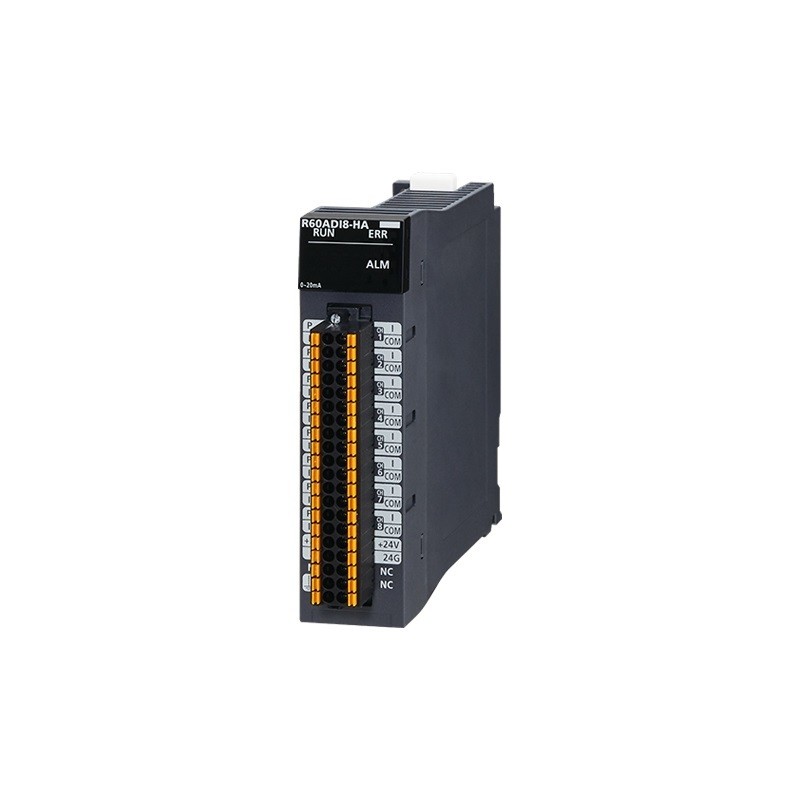 Mitsubishi R60ADI8-HA PLC iQ-R Series | HART-Enabled Analog Input Module