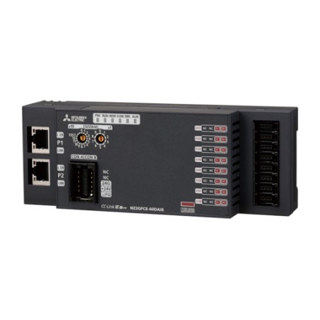 Mitsubishi NZ2GFCE-60DAI8 CC-Link IE Field Network Remote I/O Module | High-Speed Digital I/O | Industrial Automation