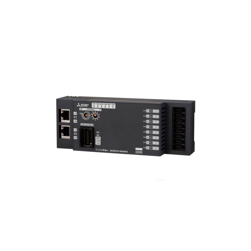 Mitsubishi NZ2GFCE-60ADV8 CC-Link IE Field Network Remote I/O Module | High-Speed Industrial Automation