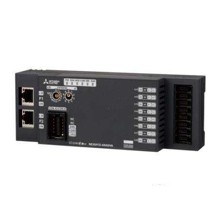 Mitsubishi NZ2GFCE-60ADV8 CC-Link IE Field Network Remote I/O Module | High-Speed Industrial Automation
