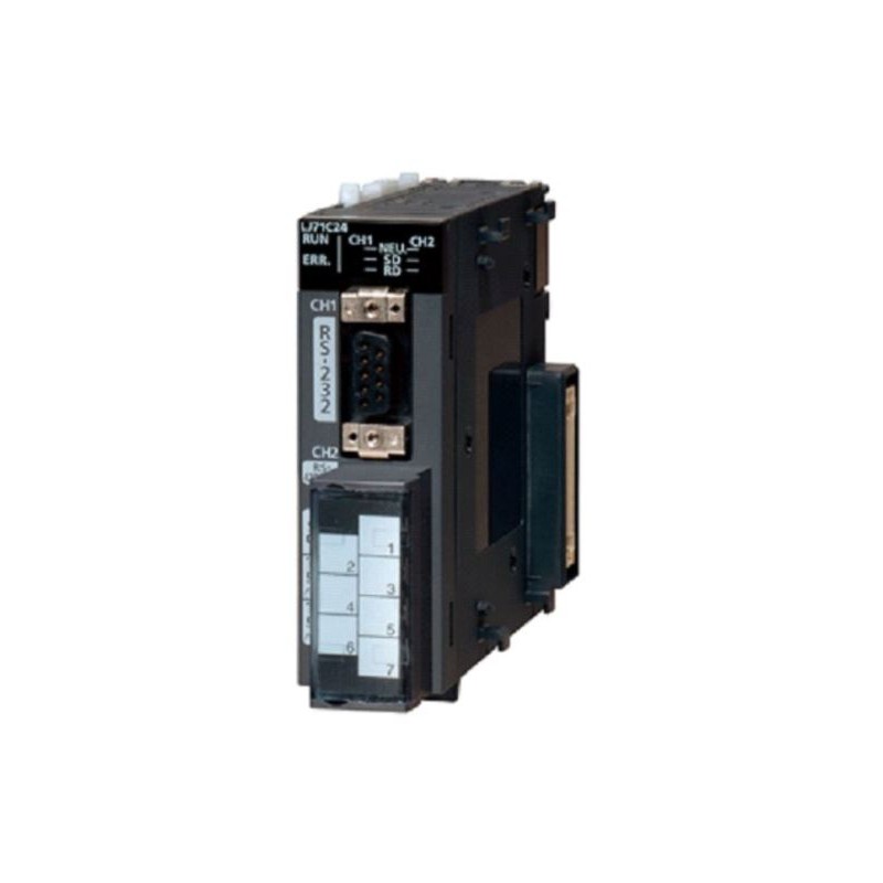 Mitsubishi LJ71C24 SPS L-Series Serial Interface Module | High-Speed PLC Connectivity
