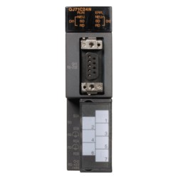 Mitsubishi QJ71C24N PLC Q Series Serial Communication Module | RS-232 & RS-422/485 Ports