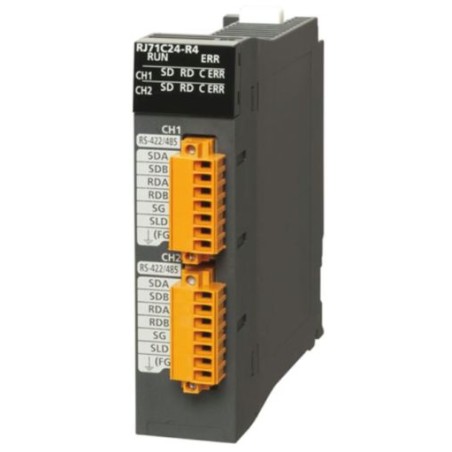 Mitsubishi RJ71C24-R4 PLC iQ-R Series Serial Communication Module | RS-422/485 x2 Channels