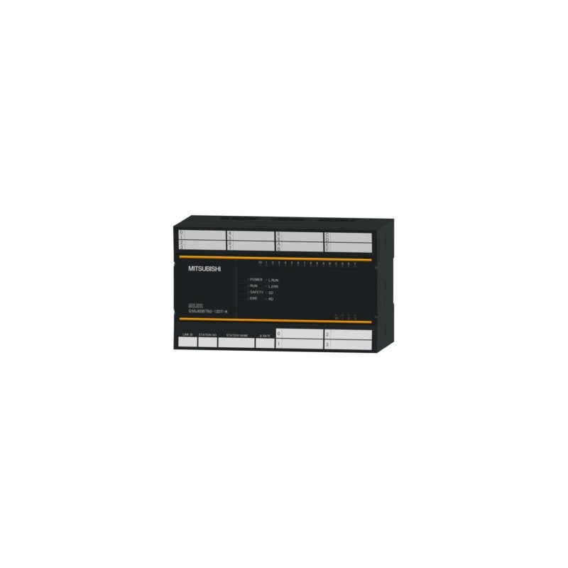 Mitsubishi QS0J65BTB2-12DT PLC QS Safety CC-Link Remote I/O Module | Advanced Industrial Automation Solution