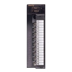 Mitsubishi Q64TD PLC Q Series 4-Channel Temperature Input Module | R, K, J, T Thermocouples