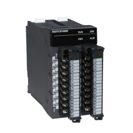 Mitsubishi R60TCRT4BW(C) PLC iQ-R Series Temperature Input Module | Precision Temperature Measurement