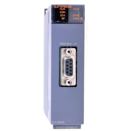 Mitsubishi QJ71PB93D PLC Q Series PROFIBUS/DP Slave Module | High-Speed Data Communication