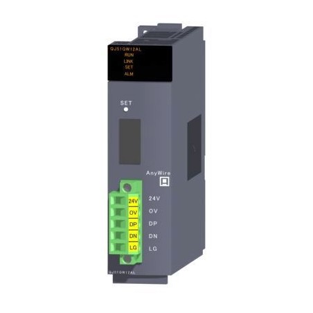 Mitsubishi QJ51AW12AL PLC Q Series AnyWireASLINK Master Unit | High-Speed Industrial Communication